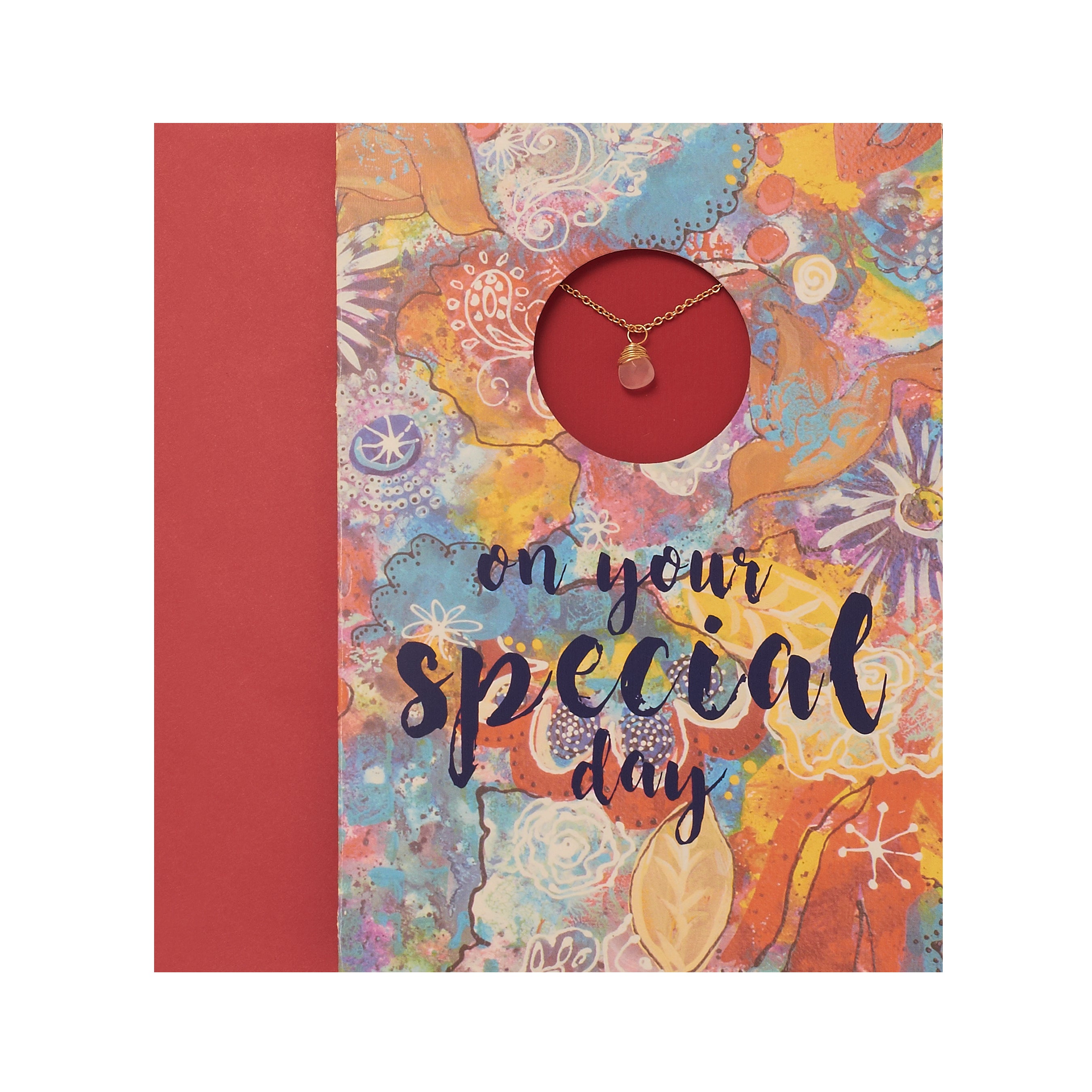 Assorted Variety 12 Pack of Greeting Cards With Necklace
