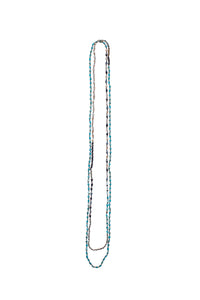 Skinny Crystal Wrap Necklace